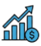 Stronger Revenue Performance Sunshine Icons